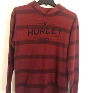 Hurley hooded shirt